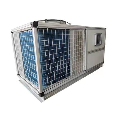 หน่วยบนหลังคา 5-10HP ชั้นยืนการค้า Cooling Coil ประหยัดพลังงานแอร์