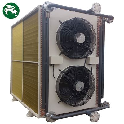 ระบบระบายความร้อนที่ประสิทธิภาพ เครื่องเย็นแห้งแนวตั้ง HVAC ด้วยพัดลม ออกแบบตามความต้องการสําหรับการใช้ที่ริมทะเล