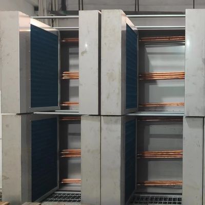 2300CMH รวมรอบท่อความร้อนรูปแบบ U กับการทําความร้อนและความเย็น Coil อากาศ HVAC เครื่องแลกเปลี่ยนความร้อน