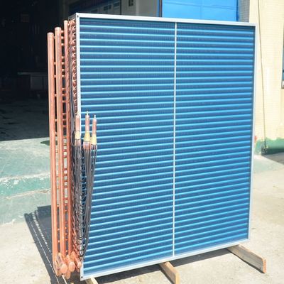 อุปกรณ์ระเหยปีกอัลลูมิเนียมท่อทองแดง Endothermic สําหรับหน่วย Ahu