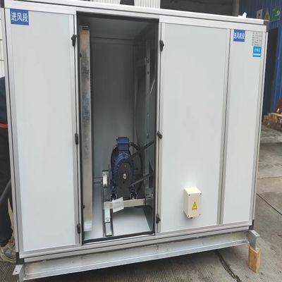 12000CMH น้ําเย็น อากาศกระเป๋าอุปกรณ์การจัดการอากาศด้วยเครื่องปรับความถี่สําหรับโรงแรม