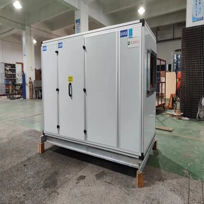 12000CMH น้ําเย็น อากาศกระเป๋าอุปกรณ์การจัดการอากาศด้วยเครื่องปรับความถี่สําหรับโรงแรม