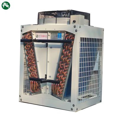 ทองแดง Tube อลูมิเนียม Fin เครื่องเย็นอากาศแห้ง สําหรับศูนย์ข้อมูล Immersion Cooling