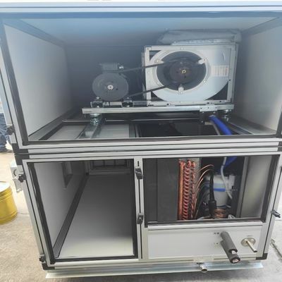การใช้งานอุตสาหกรรม Modular AC Unit HVAC Systems Ducted Split AC Unit ขนาดเล็ก