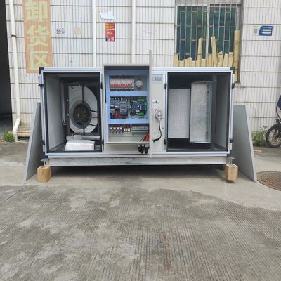 การออกแบบ AHU แบบโมดูล สําหรับห้องสะอาด เครื่องปรับอากาศพาณิชย์ แบบทําความร้อนและทําความเย็น
