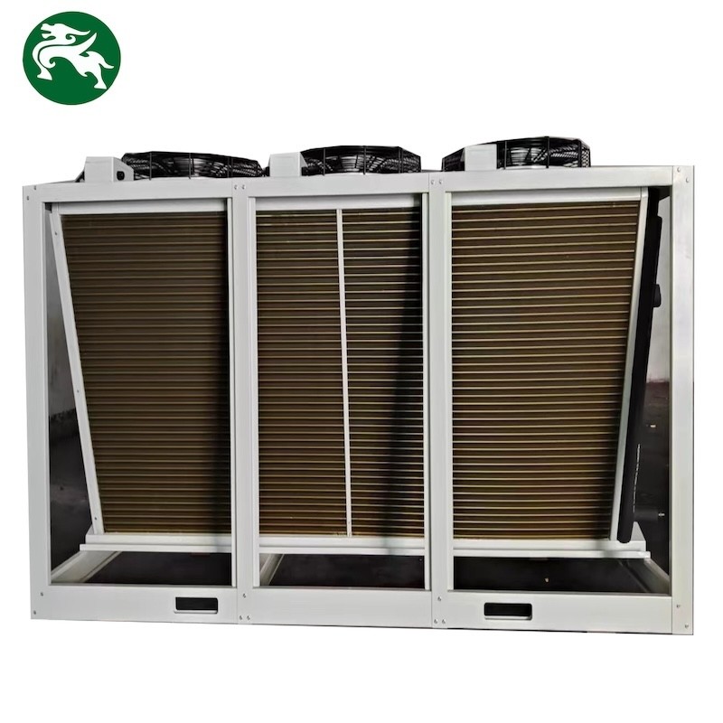 เครื่องเย็นแห้งท่อทองแดงแบบกําหนดเอง สําหรับเครื่องยนต์ Genset เครื่องเย็นอากาศ