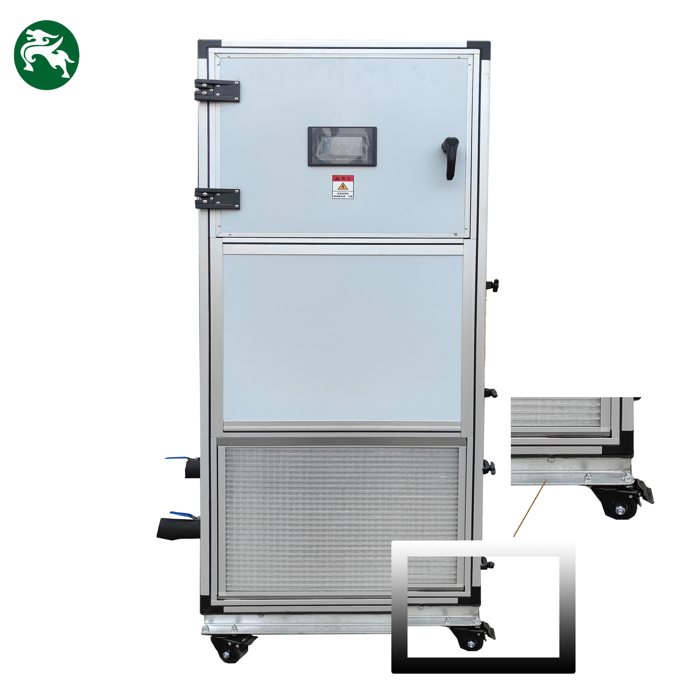 อุตสาหกรรมขนาดเล็ก เครื่องเย็นอากาศเคลื่อนไหว ระบบ HVAC แบบขยายโดยตรง